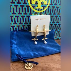Tory Burch Airplane Earrings